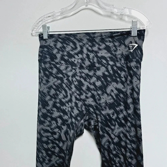 GymShark grey print leggings m/l - Picture 4 of 9
